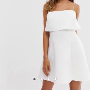 ASOS white party dress
